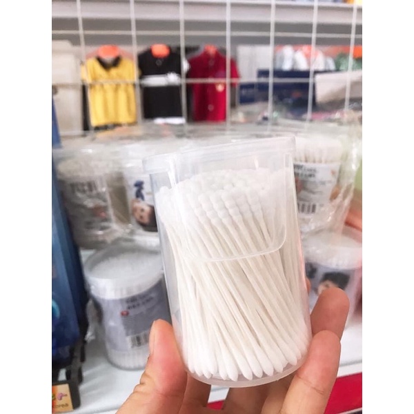 Tăm bông trẻ em Vietsun kháng khuẩn  cho bé sơ sinh ngoáy tai, mũi vệ sinh mắt an toàn