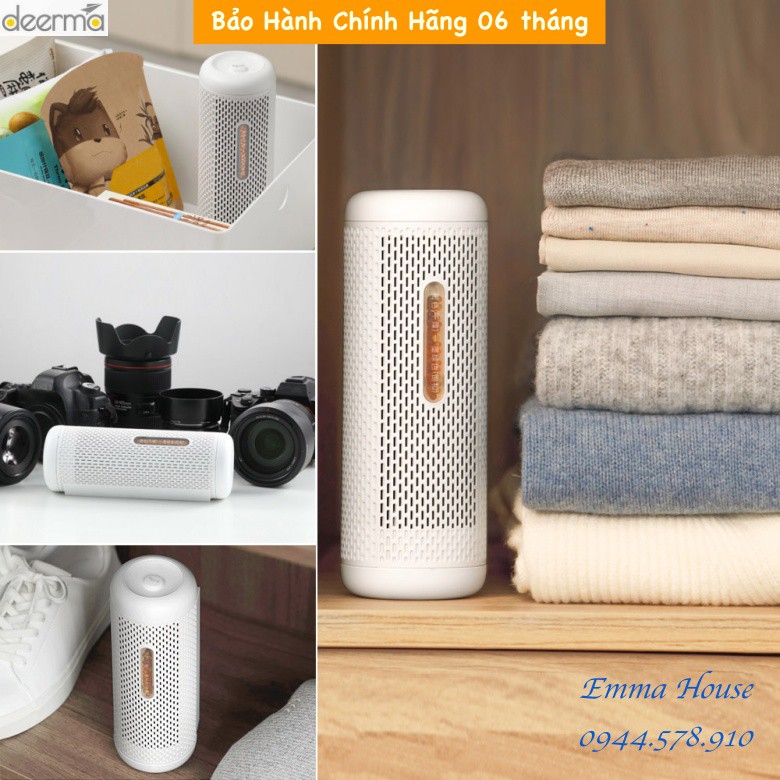 Máy Hút Ẩm Mini Deerma CS90M, BH CHÍNH HÃNG 06 Tháng, Bản Tiếng Anh