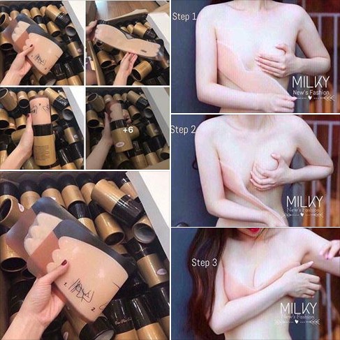 Áo dán nâng ngực silicon Bra cao cấp