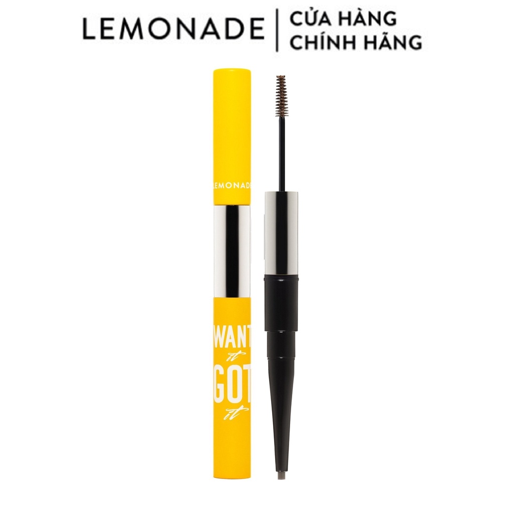 Chì kẻ mày 2 đầu Lemonade Want It Got It Dual Eyebrow 2.75g