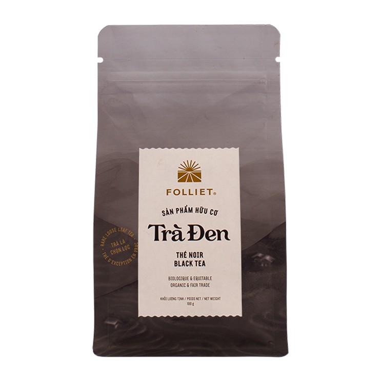 Trà Đen Folliet Sản Phẩm Hữu Cơ 500gr