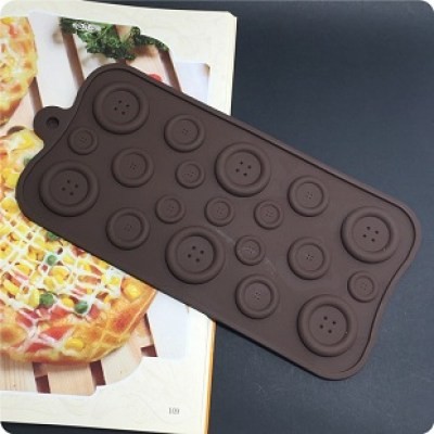 Khuôn socola silicon hình nút áo