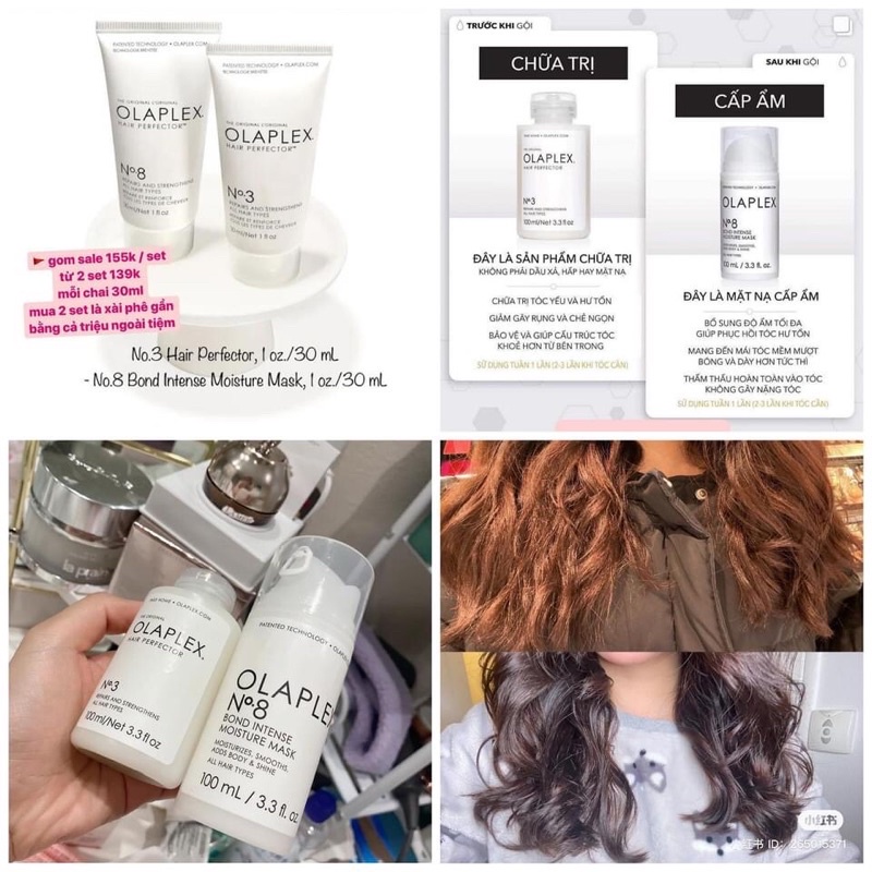 Set phục hồi OLAPLEX🍃🍃