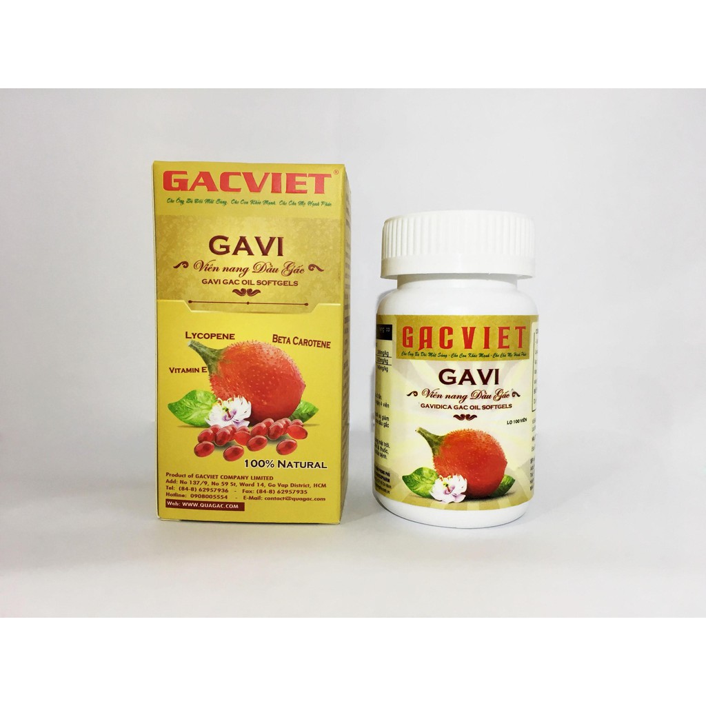 VIÊN NANG DẦU GẤC GAVI