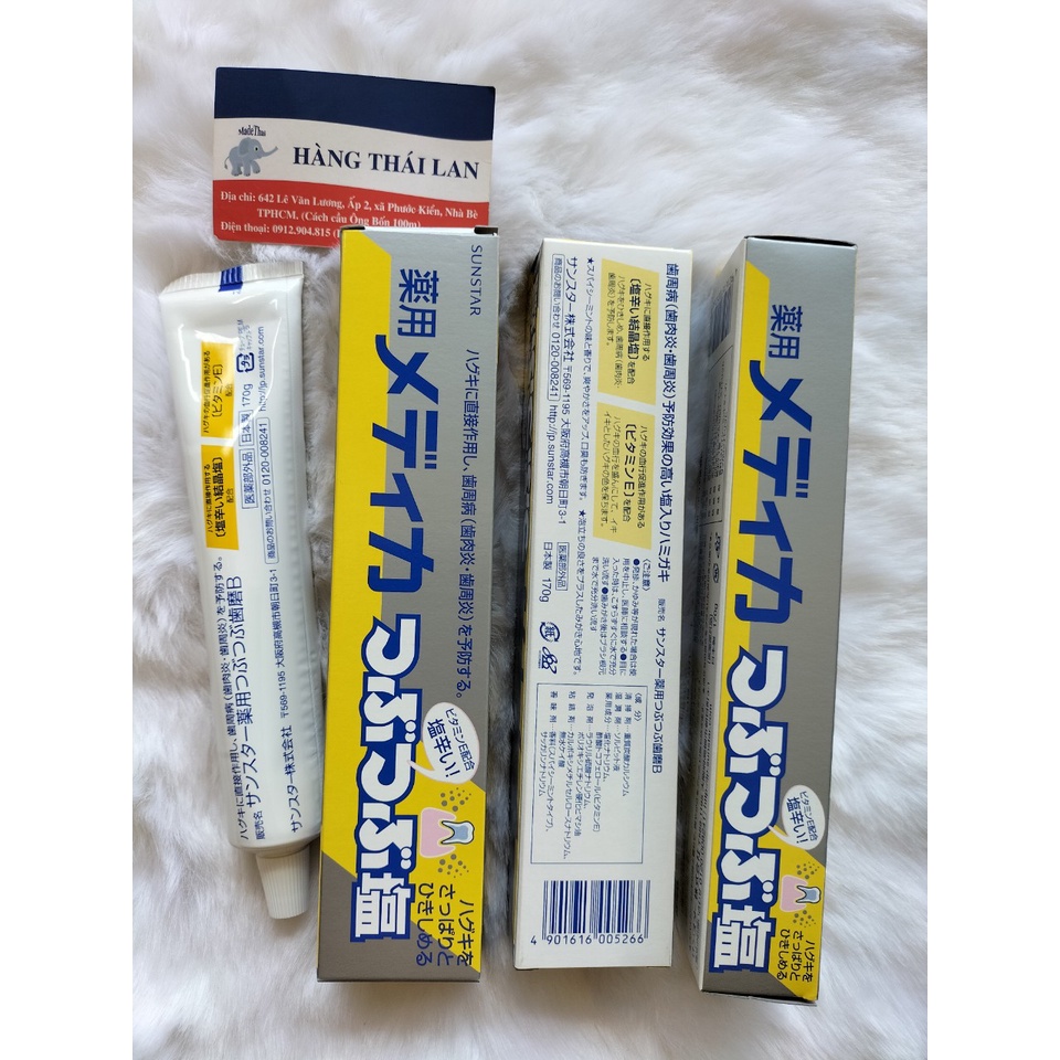 Kem đánh răng muối Sunstar 170g Nhật Bản