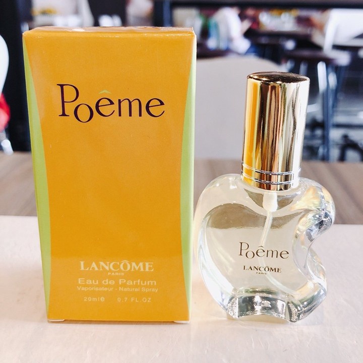 Nước hoa nữ lancome poeme chai mini 20ml dạng xịt mẫu táo- Mùi lancôme poême EDP- NinaStore- Cosmetics