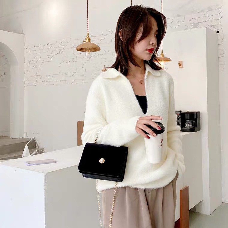 Túi xách da lộn  wabisabi