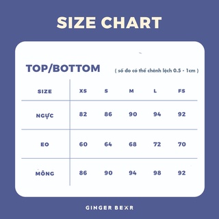 GingerBear - Áo Croptop - Basic Croptop