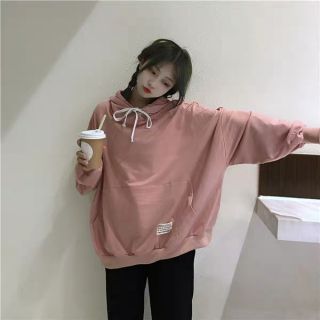 [ ẢNH THẬT ] Áo Hoodie Basic Form Rộng Màu Pastel Ulzzang