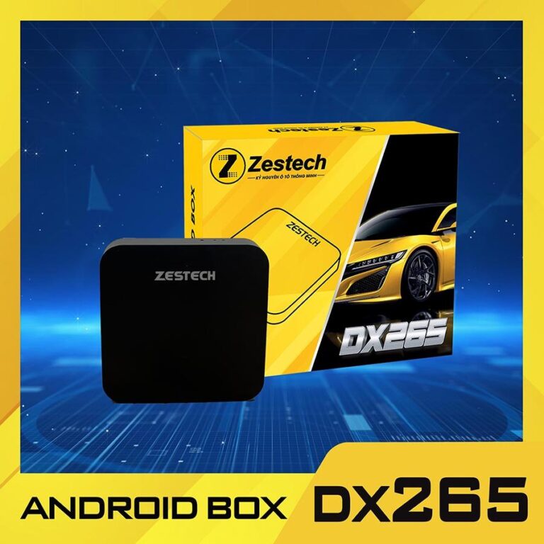 Android Box Zestech DX265 dành cho Ô Tô -  Tặng Sim 4G, Vietmap bản quyền, Phần mềm giọng nói Kiki