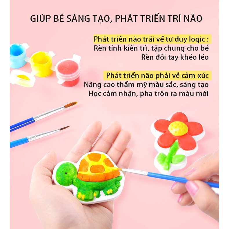 Tượng tô màu bé trai cỡ lớn Tượng thạch cao tô màu siêu nhân captain người nhện spider man người dơi bad man - Eco247
