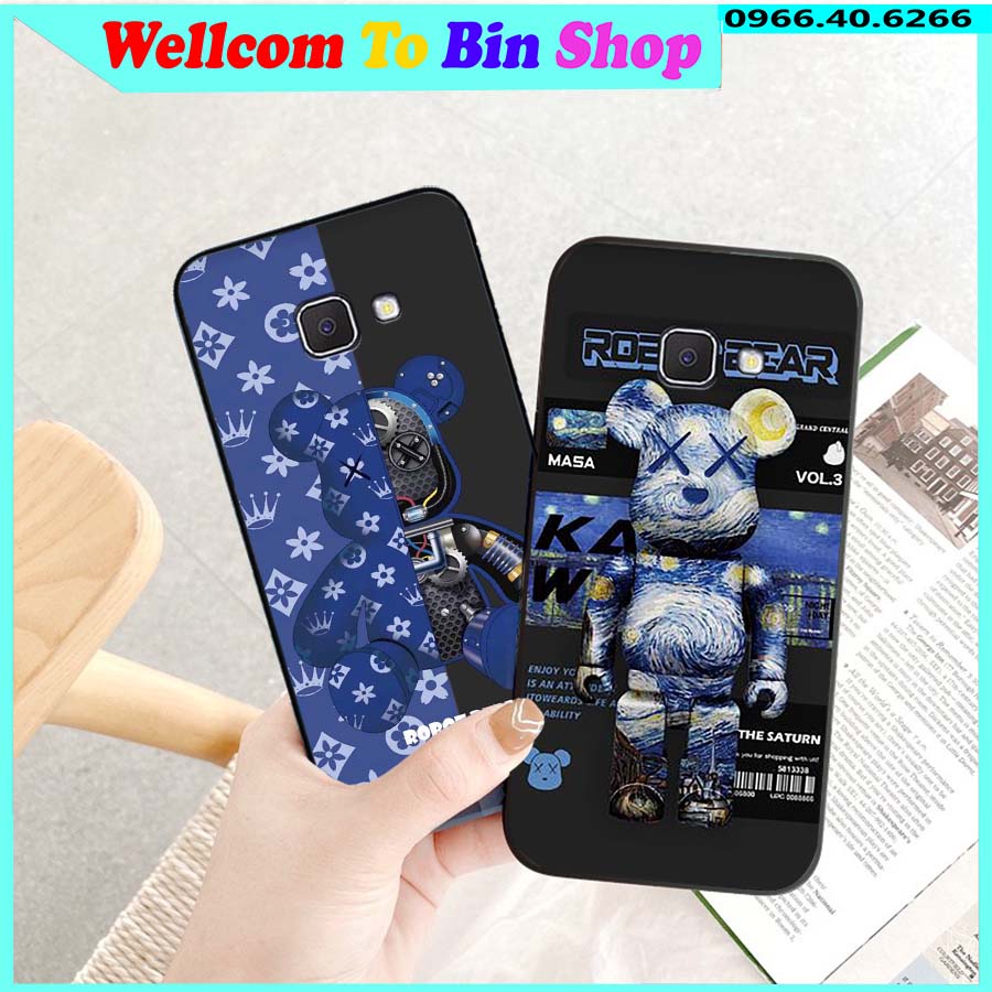Ốp lưng Samsung Galaxy A9 Pro / A9 2016 in hình gấu bear đáng yêu , hot trend , ốp lưng bền đẹp