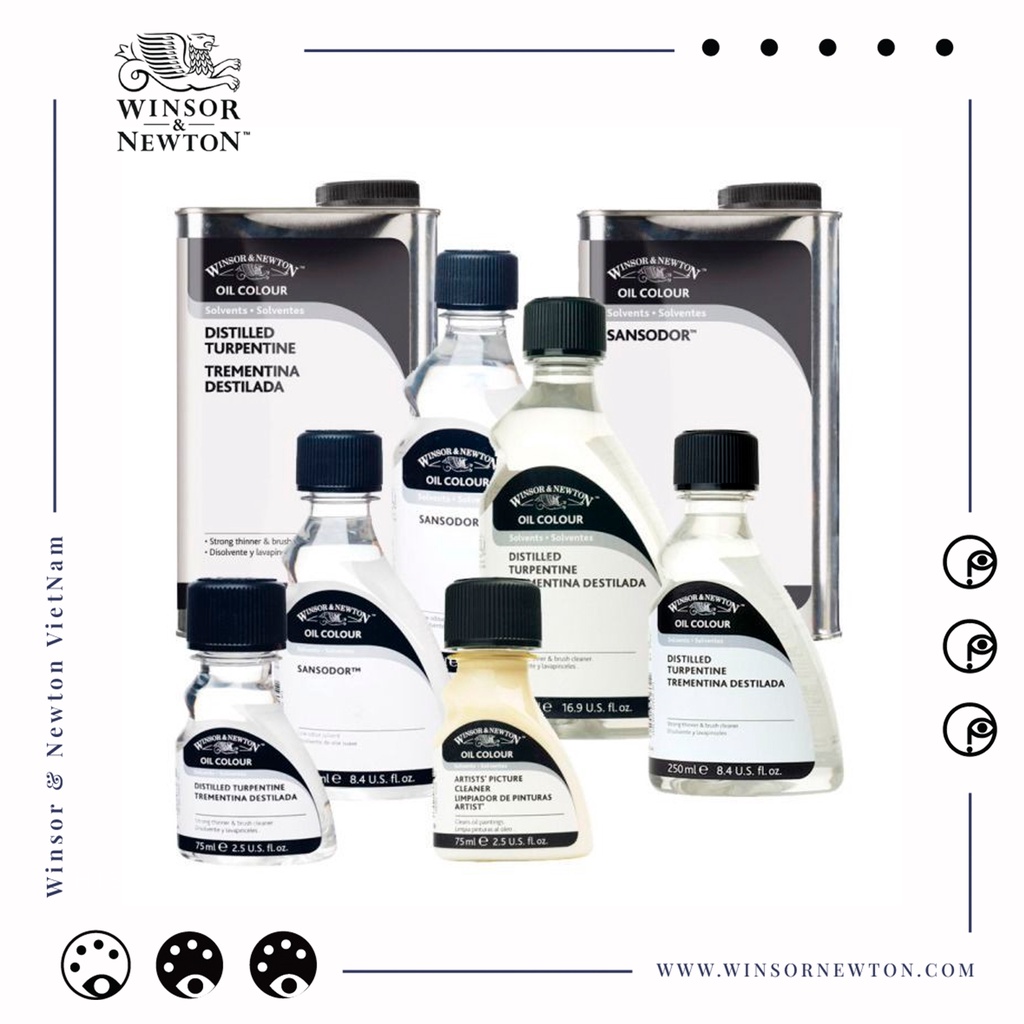 Dung môi chuyên dùng cho sơn dầu Winsor & Newton