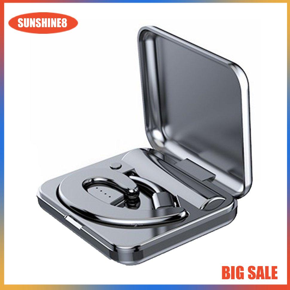 【SUN】S9 Integrated Bone Conduction Hanging Ears Monaural Headphone Wireless Headset