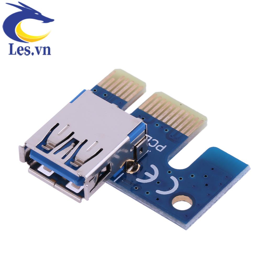 Bộ Chuyển Đổi Pcie X1 PCI E 1X Sang USB 3.0 Đầu Cái Cho PCI