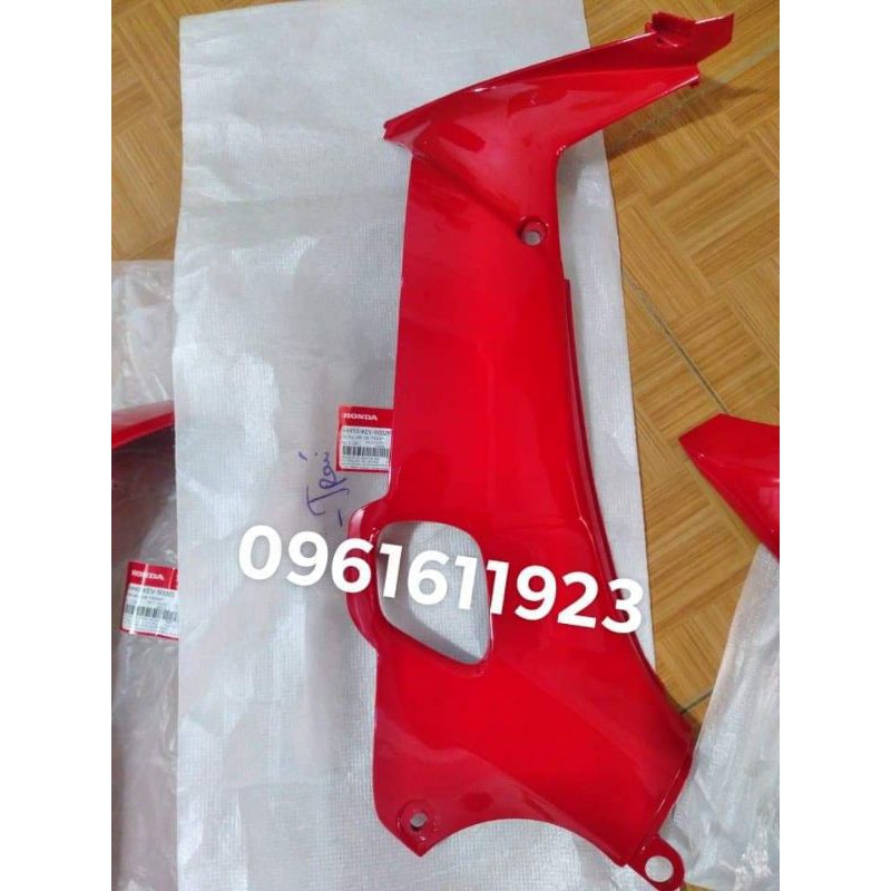 cánh yếm trong bên trái xe wave 100 màu đỏ cờ chính hãng