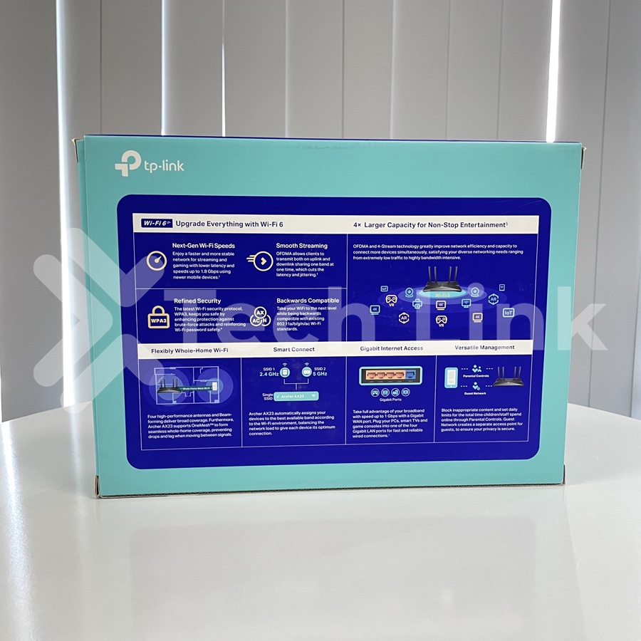 [Hỏa tốc] Bộ Phát Router Wifi TP-Link Archer AX23 Wifi 6 Tốc Độ 1800Mbps