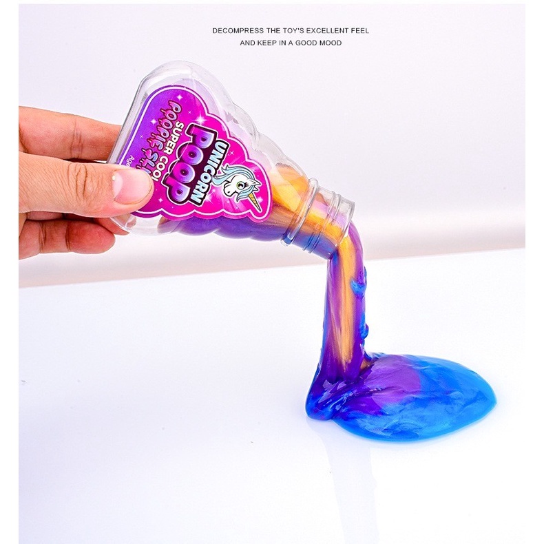 PNL Slime Cầu Vồng Đầy Màu Sắc Chất Nhờn Đồ Chơi