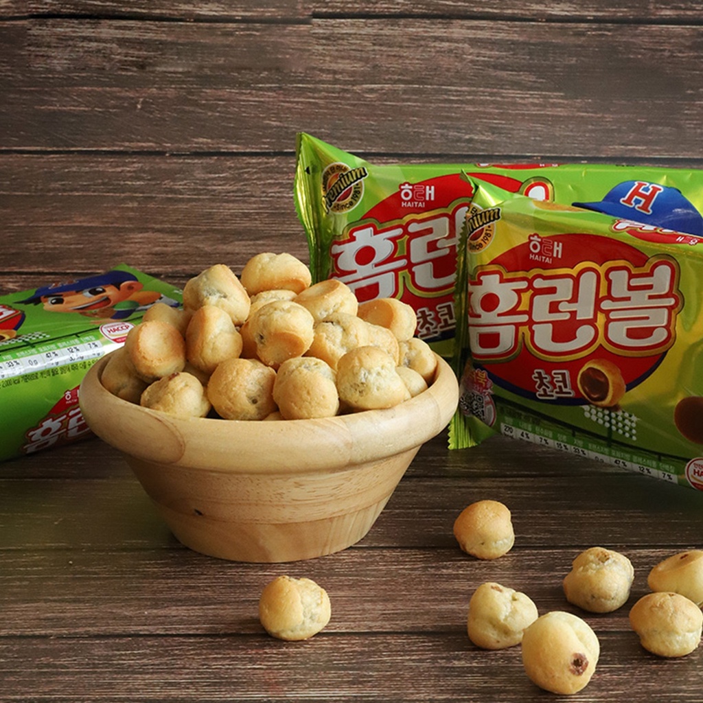 Giảm giá Bánh quy bóng chày vị choco - 홈런볼 초코 46g - BeeCost