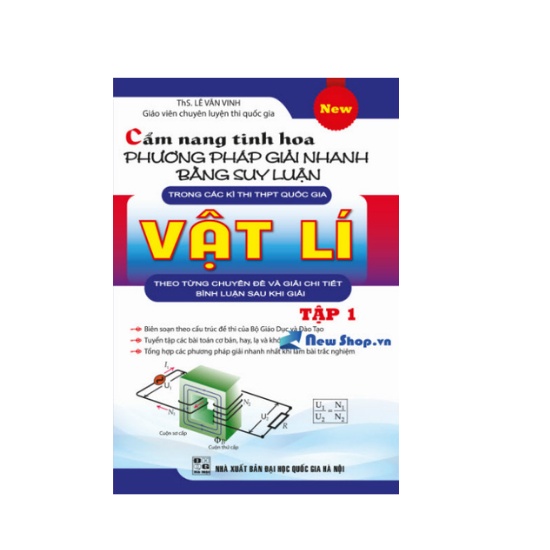 Sách - Cẩm nang tinh hoa phương pháp giải nhanh bằng phương pháp suy luận Vật Lý tập 1