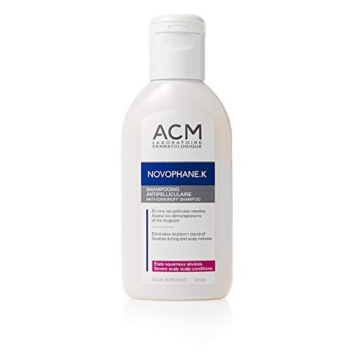 Dầu gội trị gàu mảng, giảm ngứa da đầu Novophane K Shampoo 125ml