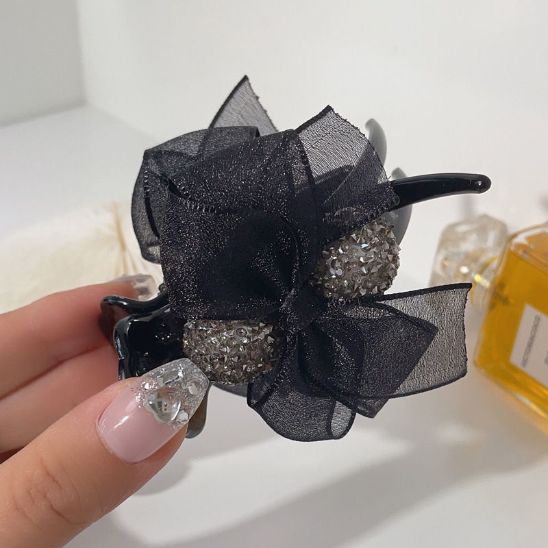 Kẹp Tóc Hình Nơ Cỡ Lớn Phong Cách Hàn Quốc Xinh Xắn Cho Nữ