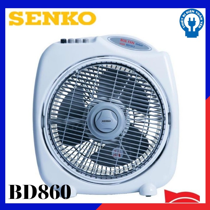 FREE SHIP  Quạt Hộp B3 SENKO BD1012 (ngã tự động tắt) BH 2 Năm