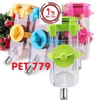 Bình Nước Gắn Chuồng cho chó mèo - Dung tích 500ml
