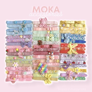 Set 3 miếng băng đô dán tóc mẫu mới Moka (Ảnh thật shop tự chụp)