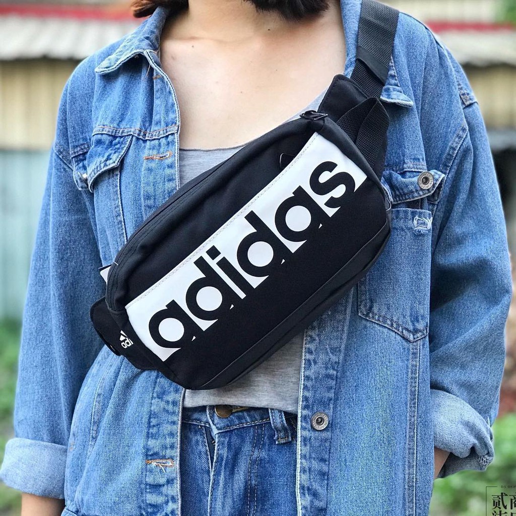✔️  Túi Đeo Chéo Adidas Linear Performance Waist Bags - S99983 | CAM KẾT CHÍNH HÃNG 100%