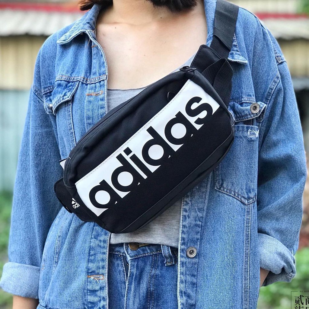 ✔️ [AUTHENTIC] Túi Đeo Chéo Adidas Linear Performance Waist Bags - S99983 | CAM KẾT CHÍNH HÃNG 100%