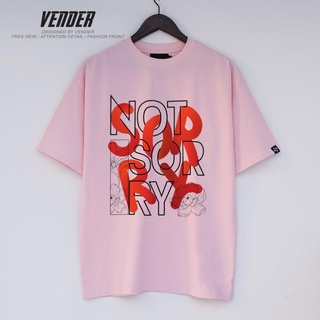 Áo BASIC TEE NOT SORY VENDER  thun nam nữ dáng Oversize, chất cotton  (V87)