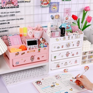 Kệ decor bàn học đa năng đựng mỹ phẩm
