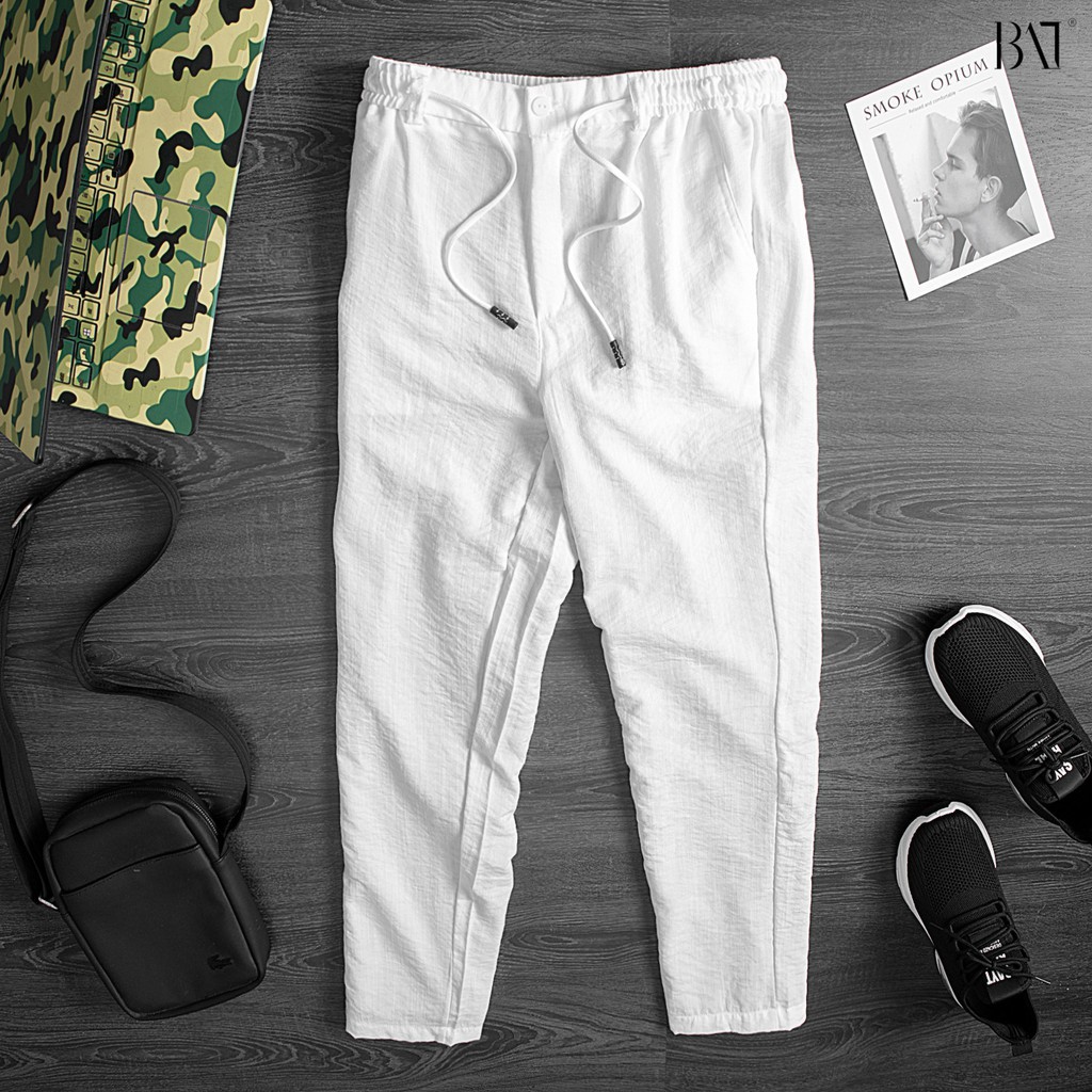 Quần Đũi Dài Nam DG Ống Suông, Cạp Chun ,Khuy Cài Chất Mát Mát Hè 2023