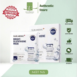[CHÍNH HÃNG] Mặt Nạ Sur.Medic Bright Glutathione Mask