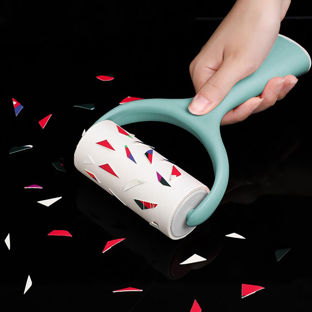 Cuộn 60 Tờ Giấy Dính Loại Bỏ Tóc, Bụi Bẩn Và Lông Thú Cưng Trên Quần Áo