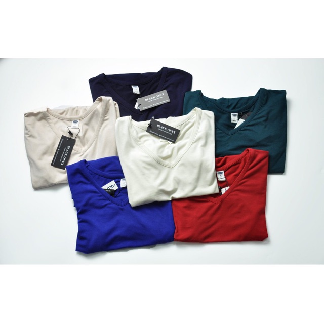 Áo phông Old Navy vnxk cổ tim chất thun lạnh
