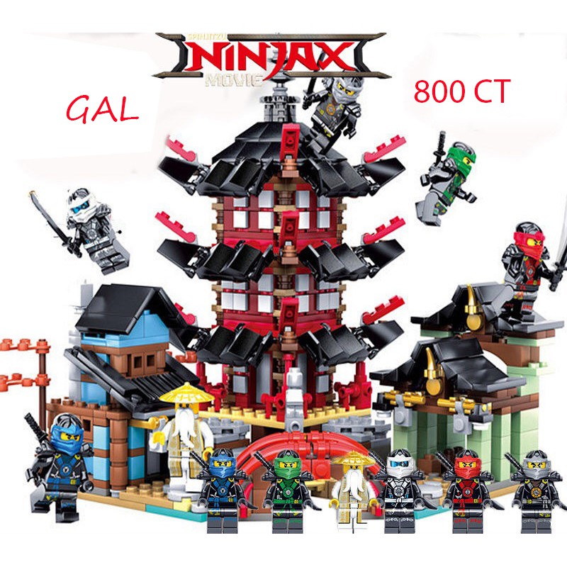 [Lego Ninjago]🍁 Đồ Chơi Xếp Hình Ngôi Đền Huyền Bí, Lê Gô đồ chơi và trưng bày🍁Sản Phẩm Siêu Hot 2020