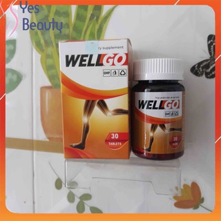 VIÊN UỐNG XƯƠNG KHỚP WELLGO - Đẩy Lùi Viêm Khớp Xua Tan Đau Nhức Tăng Dẻo Dai Mạnh Thân Thể - CHÍNH HÃNG HỘP 30 VIÊN