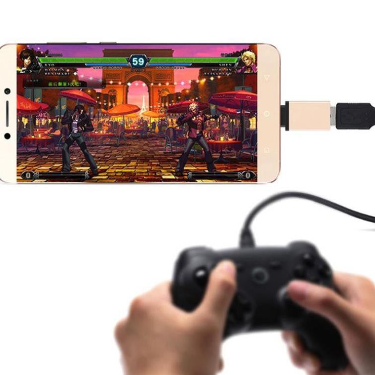 Đầu Chuyển Mini Type-C Sang USB RNX ( 3 màu )