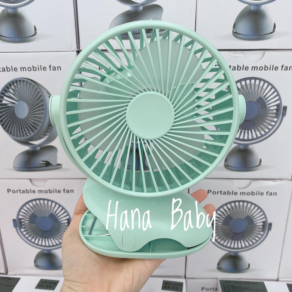 Quạt Mini Tích Điện Pin Dung Lượng 10000 mAh