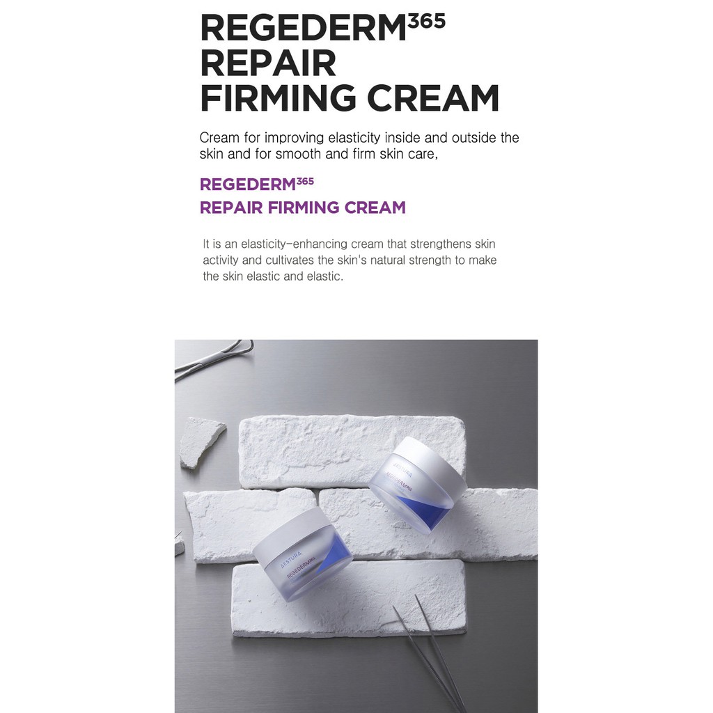 (Hàng Mới Về) Kem Phục Hồi Độ Săn Chắc Aestura.Regederm 365 50m | BigBuy360 - bigbuy360.vn