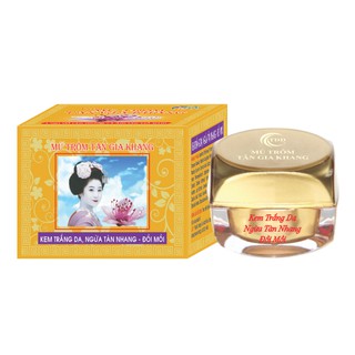 [BÁN SỈ] Kem Trắng da, ngừa tàn nhang, đồi mồi 6g Tân Gia Khang