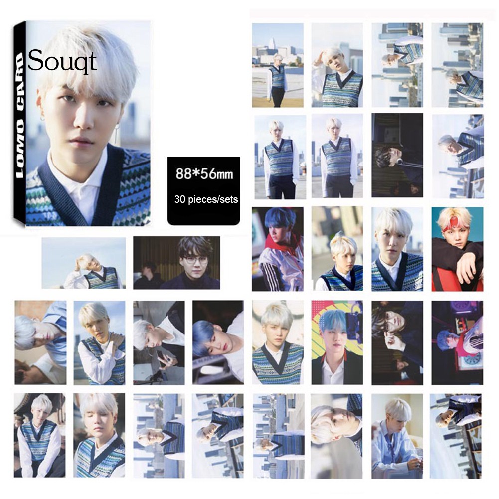 SQ 30Pcs KPOP BTS BangTan Boys Photo Album Photocard Postcard Collectibles Gift