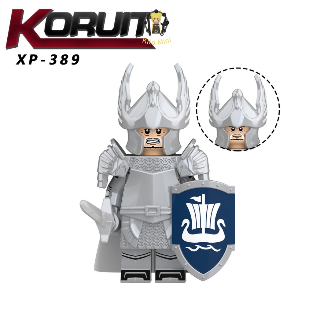 Minifigures Lắp Ráp Mô Hình Nhân Vật Phim Truyện Lính Trung Cổ Lord Of The Rings Koruit KT1051