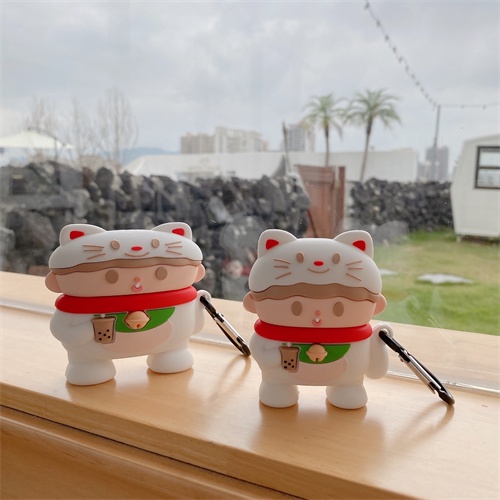 Vỏ Bảo Vệ Hộp Sạc Tai Nghe Airpod 1 2 pro Bằng Silicon Họa Tiết Hoạt Hình Anime Dễ Thương