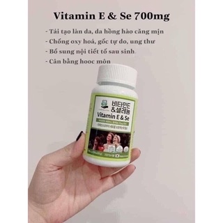 Vitamin e & selenium 700mg