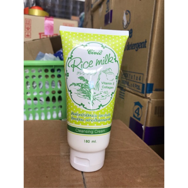 Sữa Rửa Mặt Gạo Sữa Thái Lan Loại 180ml