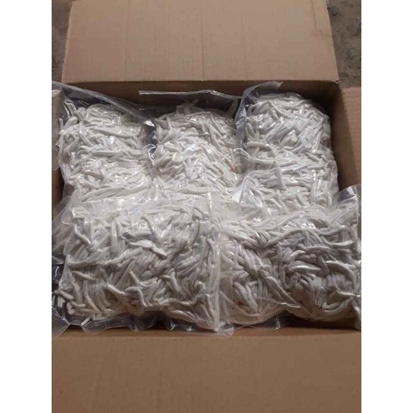 Cùi bưởi sợi tẩm bột trắng 500g