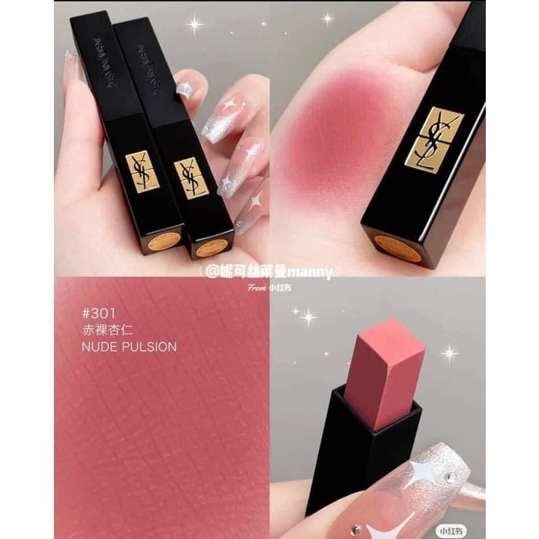 Son lì YSL hiệu ứng nhung lì mềm mịn lâu trôi chống thấm nước